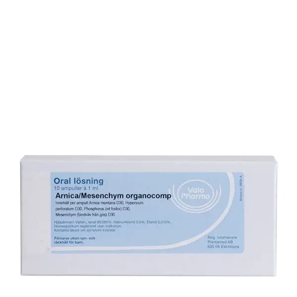 Arnica/Mesenchym organocomp 10 ampuller